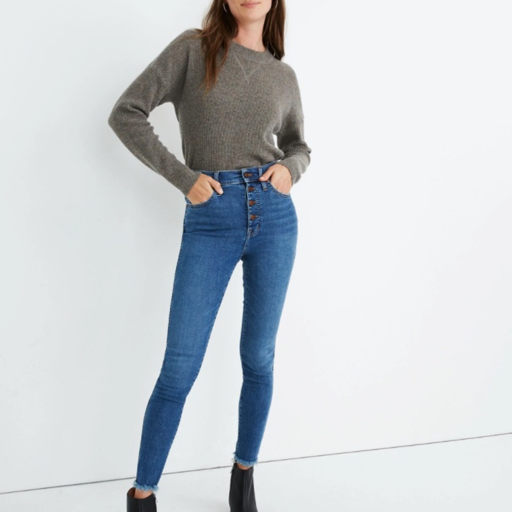 Madewell 10” High Rise Skinny